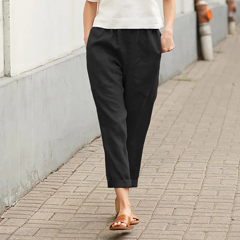 Crissa™ - Pantaloni Larghi con Tasche