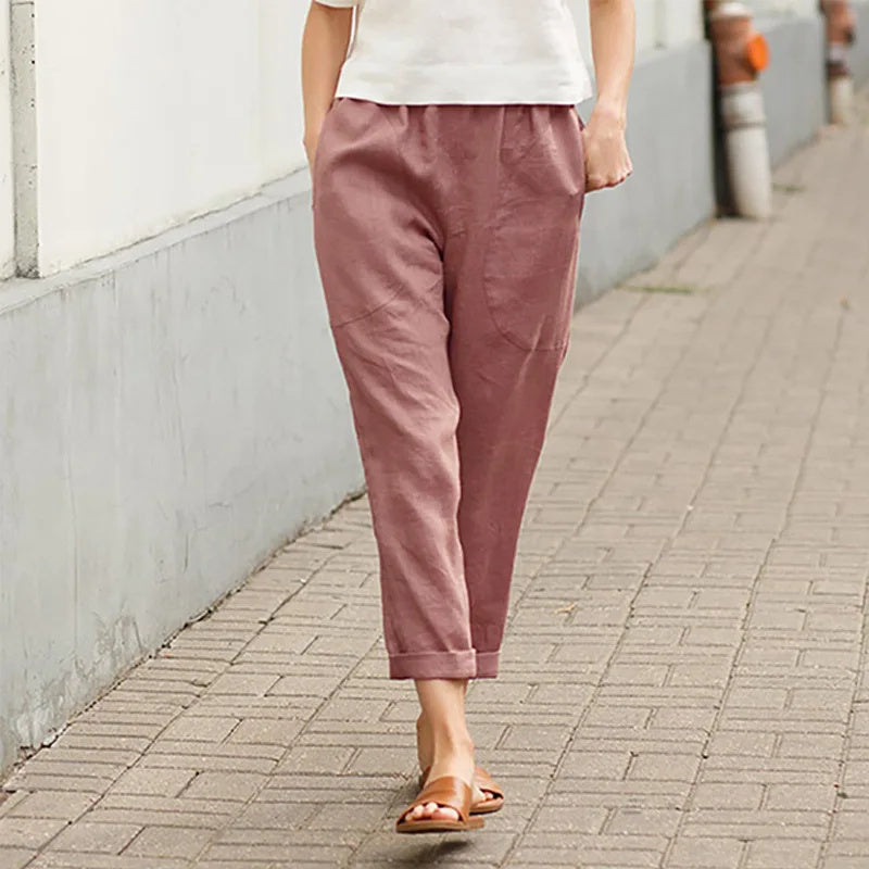 Crissa™ - Pantaloni Larghi con Tasche