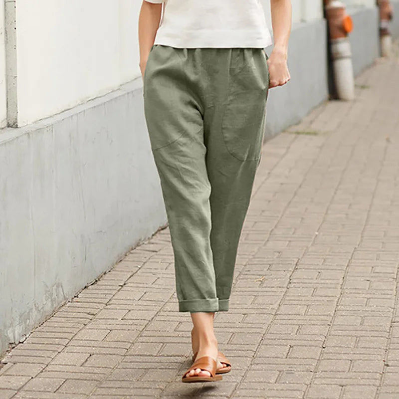 Crissa™ - Pantaloni Larghi con Tasche