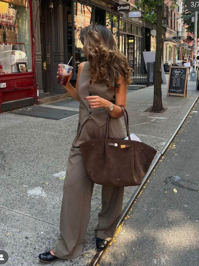 Melanie - Borsa in camoscio