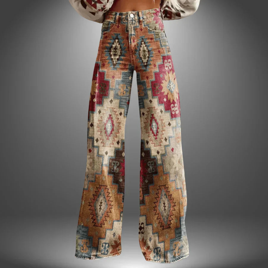 Olivia | Pantalone d’Arte per Donne Che Osano