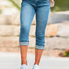 Diana | Jeans Capri Retro che Valorizzano la Tua Forma