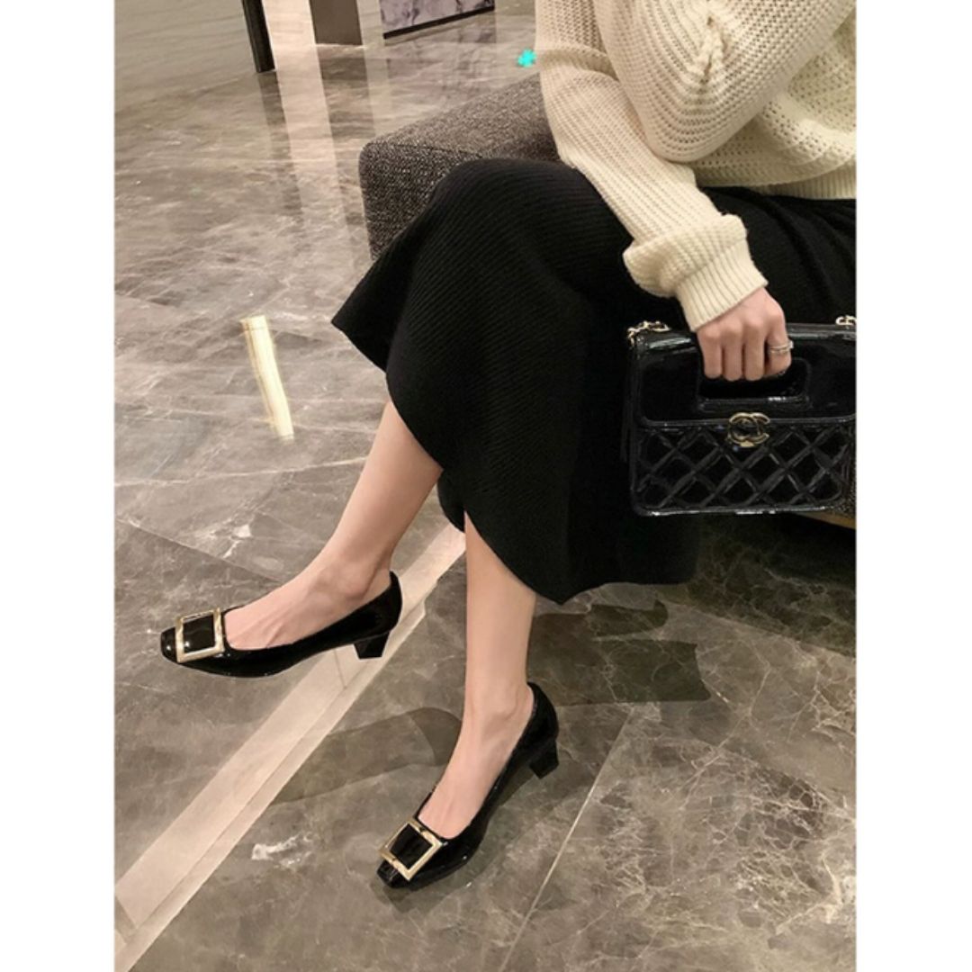 Narella | Sandali Eleganti con Tacco Medio e Punta Squadrata