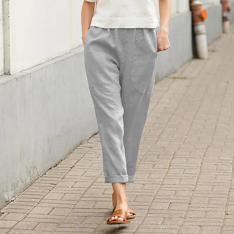Crissa™ - Pantaloni Larghi con Tasche