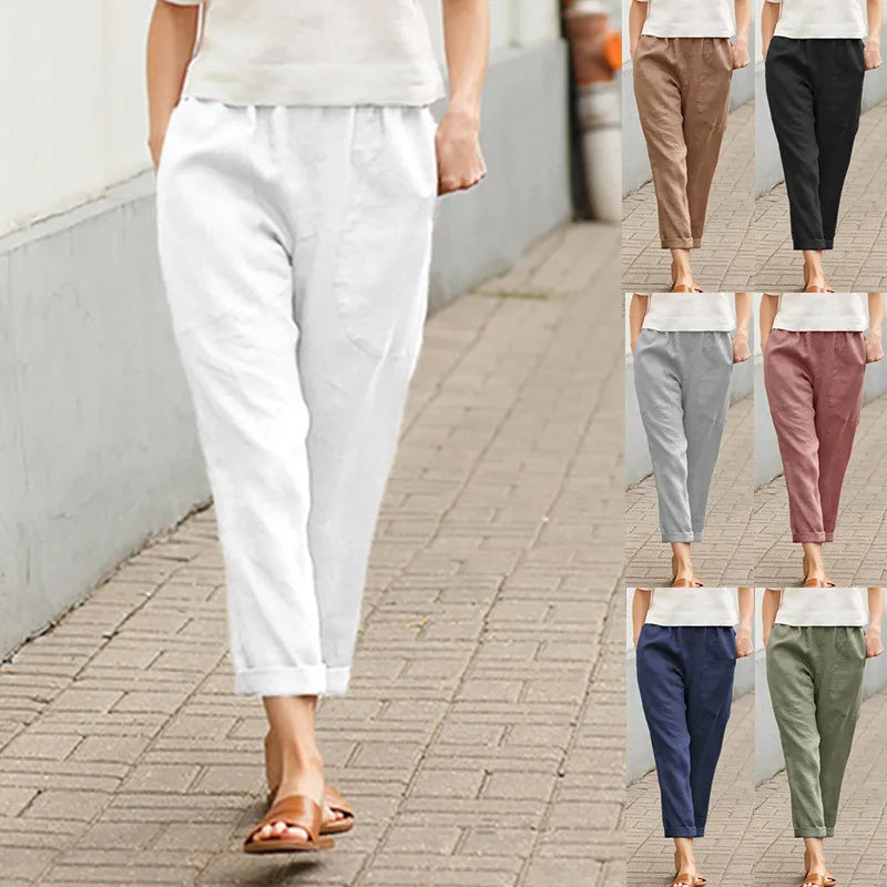 Crissa™ - Pantaloni Larghi con Tasche