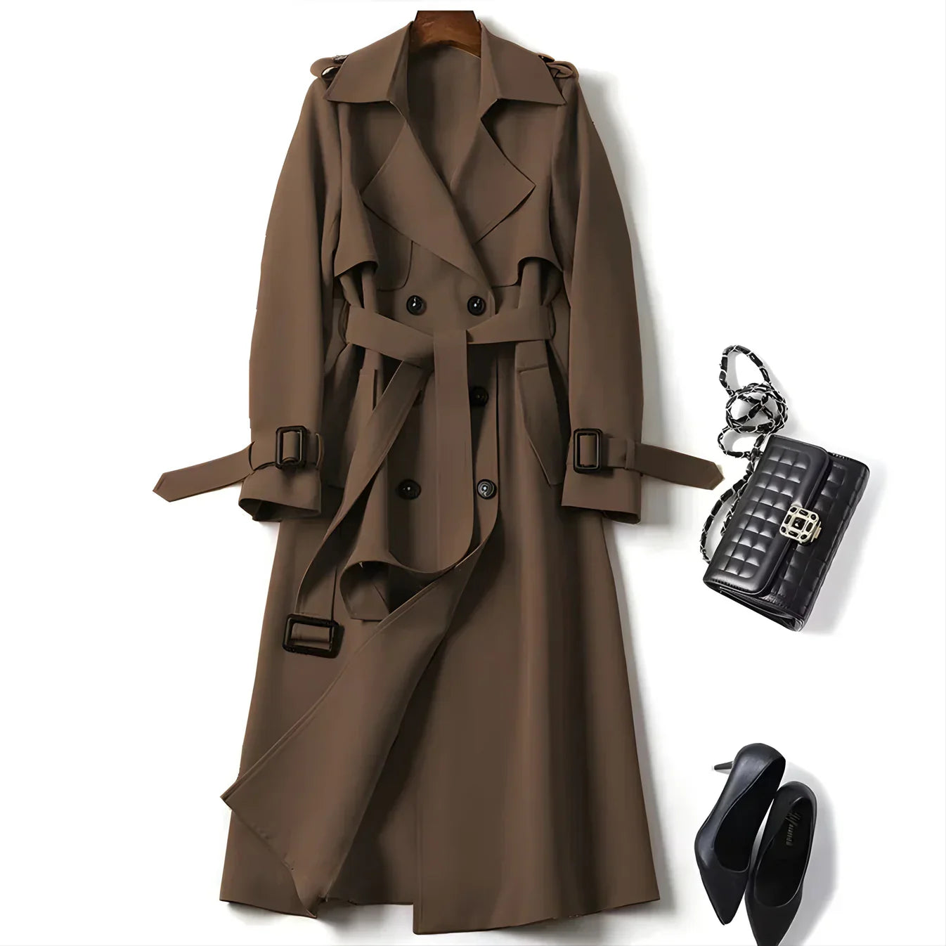 Vespara – Elegante trenchcoat dallo stile intramontabile